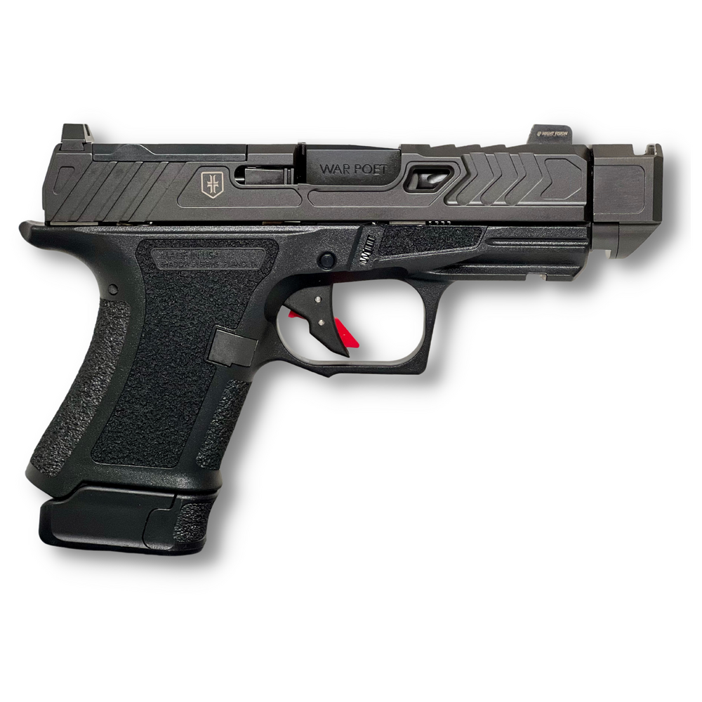 Handguns Shadow Systems ZPAP M70 9mm SHAS CR920P 9MM 3.75 WAR POET BLK